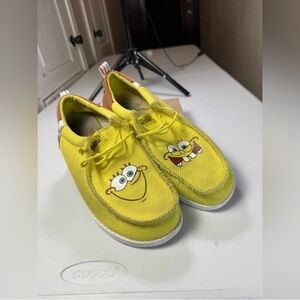 HEYDUDE X Spongebob, Men's Slip-on Loafers, Comfortable & Light-Weight
Sz 12